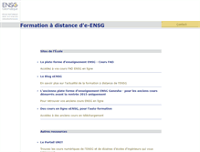 Tablet Screenshot of fad.ensg.eu